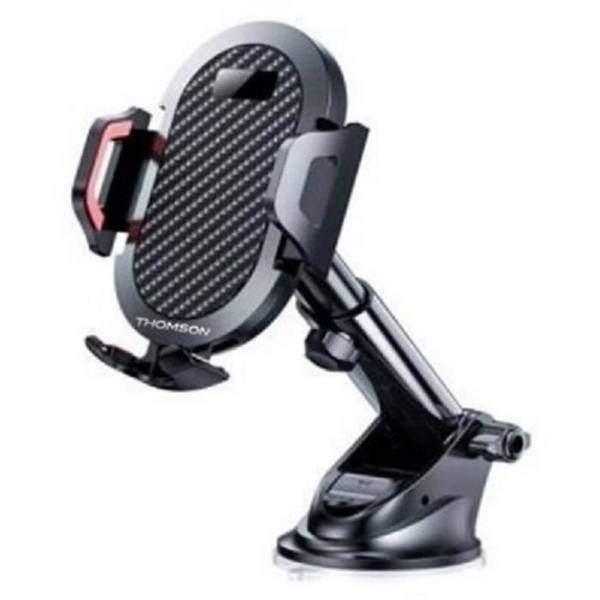 THOMSON Telescopische Arm Telefoon Houder - 360° Draai - Zuignap Bevestiging - Geschikt voor 53 mm tot 95 mm