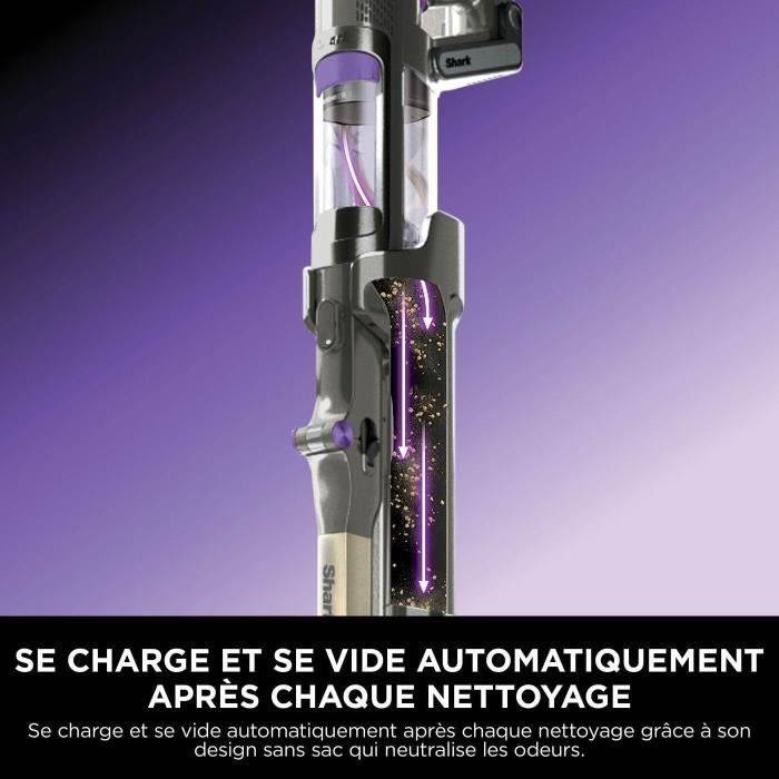 Shark Steelstofzuiger - Power Detect IP3251EUT - Automatische lediging - 2 L - 70 min looptijd-1