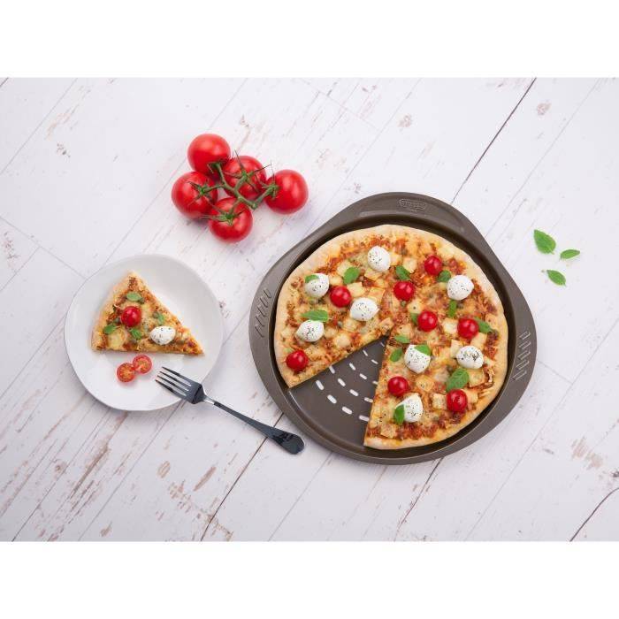 PYREX Pizzapan - 1452055 - Geperforeerd Metaal - 32 cm-2