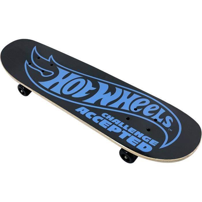 STAMP Skateboard 28 x 8 - Hot Wheels - Dubbele Kicker en Antislip Deck-1