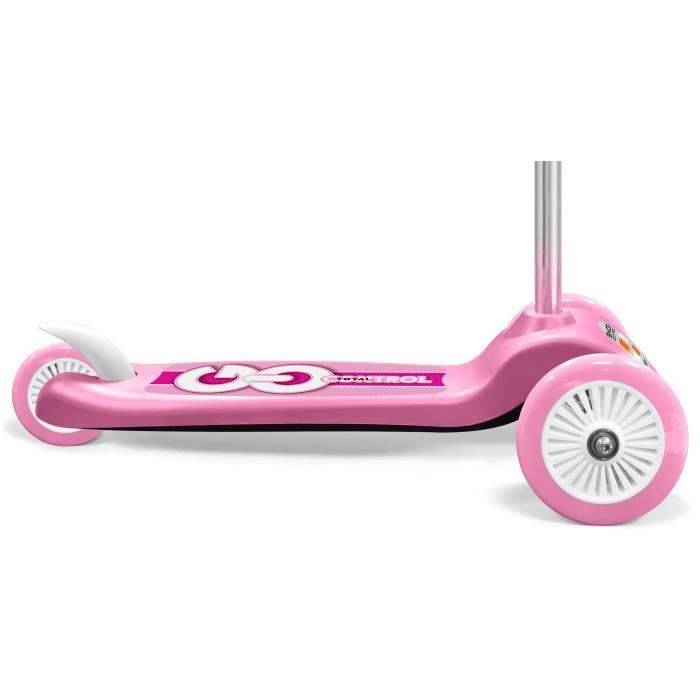 STAMP 3-Wiel Scooter - Skids Control - Roze-2
