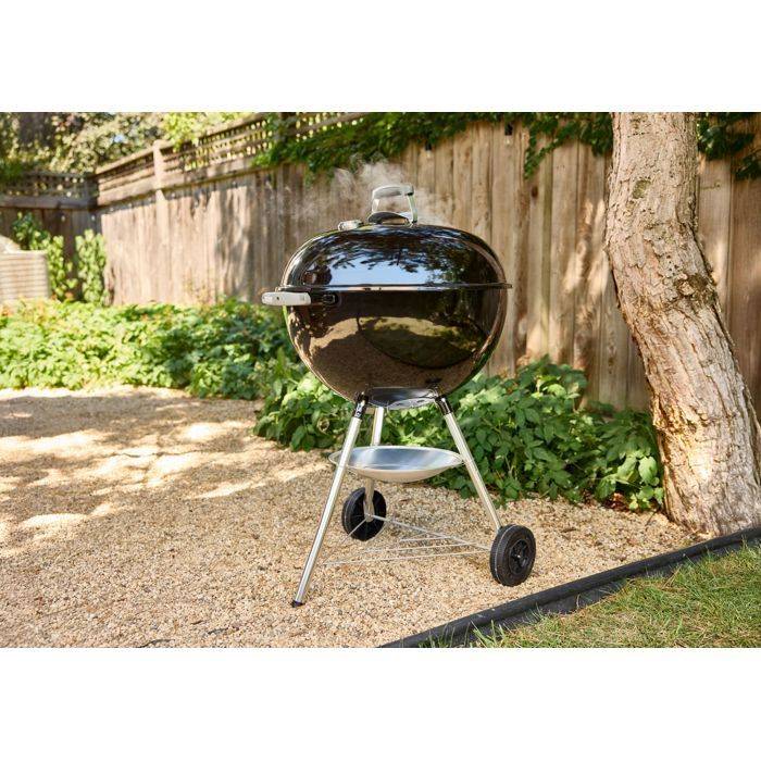 Weber Compact Kettle Houtskoolbarbecue - 57 cm - Geëmailleerd Staal - 9 Personen - Zwart-3