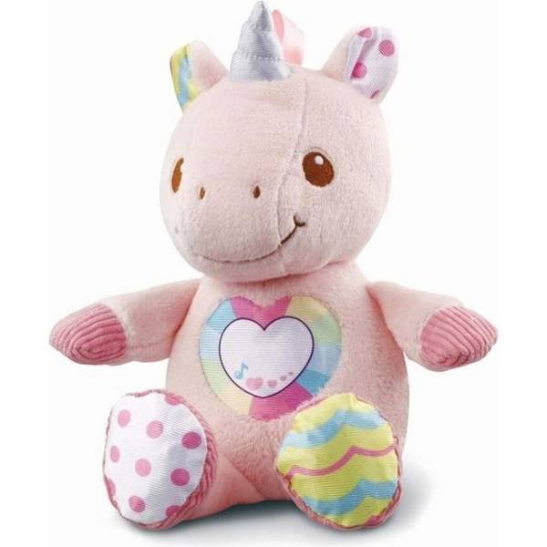 VTECH Maé, Mijn Knuffel Eenhoorn - Muzikaal Pluche Speelgoed - 0-36 Maanden - Roze