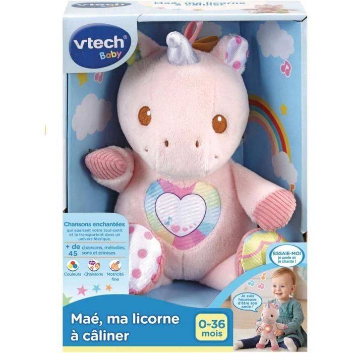 VTECH Maé, Mijn Knuffel Eenhoorn - Muzikaal Pluche Speelgoed - 0-36 Maanden - Roze-1