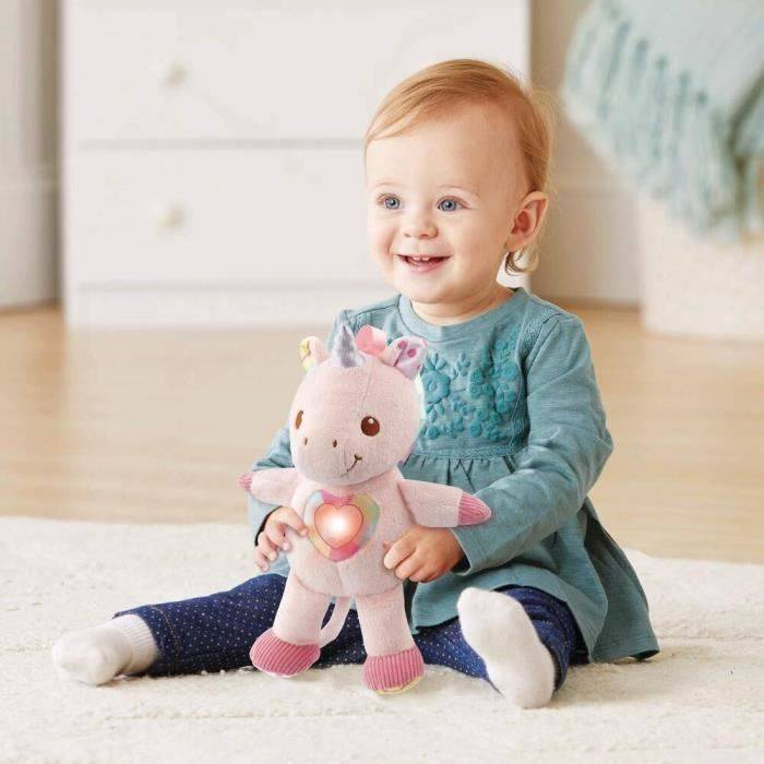 VTECH Maé, Mijn Knuffel Eenhoorn - Muzikaal Pluche Speelgoed - 0-36 Maanden - Roze-2