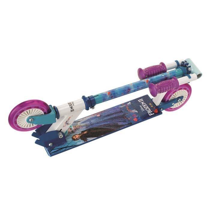 SMOBY Vouwscooter met 2 Wielen - Frozen - Verstelbare Handvatten - Metalen Frame 2-wheel-1