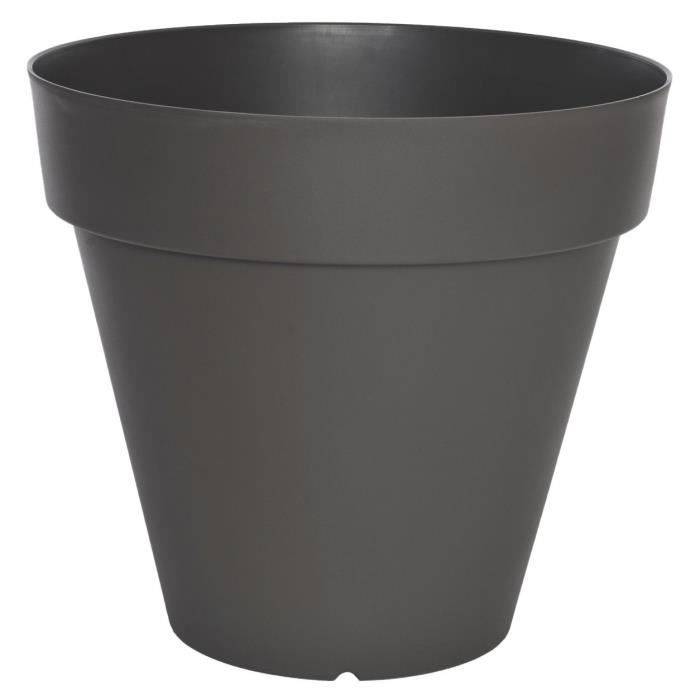 RIVIERA Bloempot - Soleilla Rond - Ø 49 x H 44,8 cm - Grijs-0
