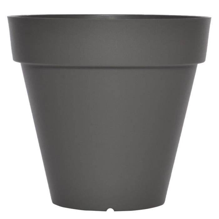 RIVIERA Bloempot - Soleilla Rond - Ø 49 x H 44,8 cm - Grijs-1