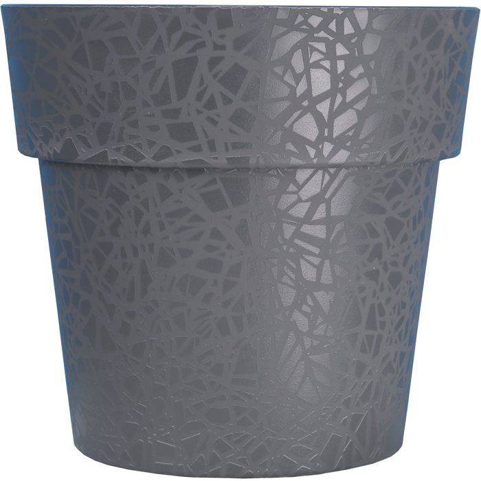 RIVIERA Bloempot Terea Ø 58 cm Grijs-0