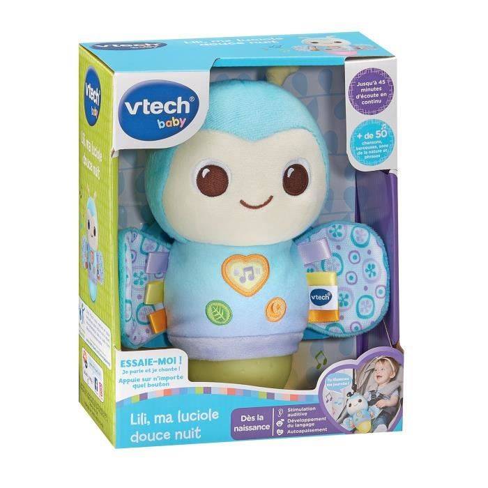 VTECH LILI Mijn Vuurvliegje Zoete Dromen - Pluche Speelgoed voor Baby's vanaf 0 Maanden-1