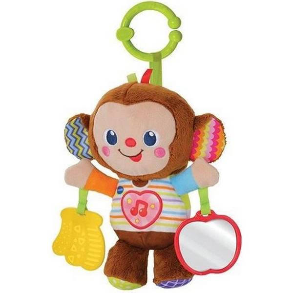 VTECH BABY Vroeg Leren Speelgoed - Noah, Kleine Activiteit Aap Rammelaar voor 3-36 Maanden