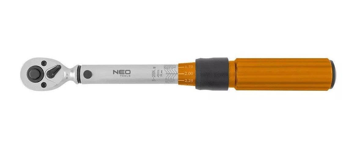 NEO Tools Momentsleutelset - 21 Stuks - Model 08-821-2