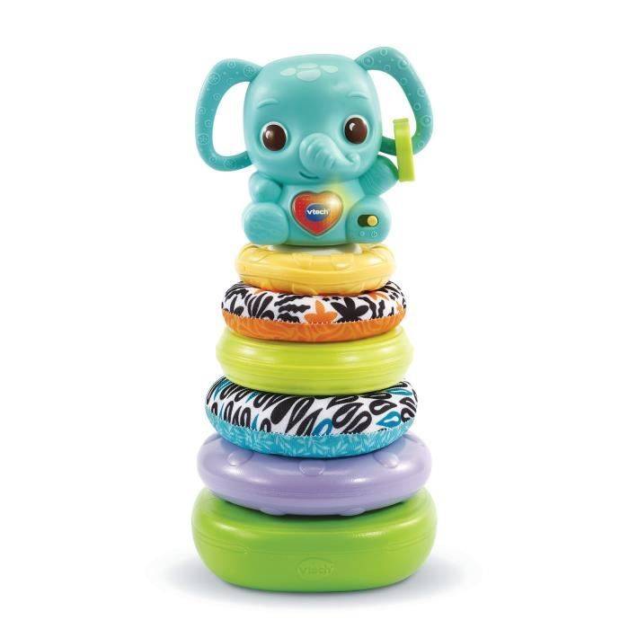 VTECH BABY - Play Green - Nino Stapeltoren 3 in 1 - Biologisch Afgeleid Plastic-0