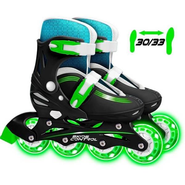 STAMP - Verstelbare Inline Skates - Lichtgevende Wielen - Skids Control