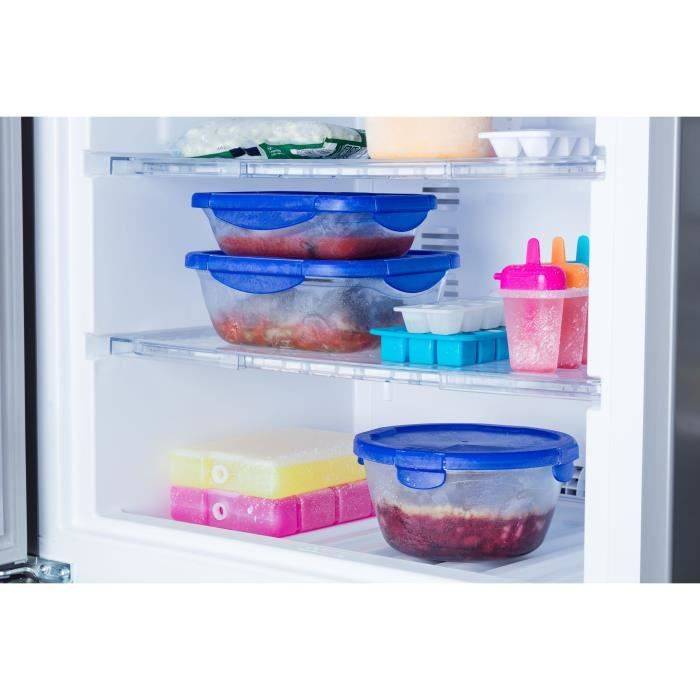 PYREX Set van 7 Glazen Opbergdozen met Luchtdichte Deksel - Cook & Go-1