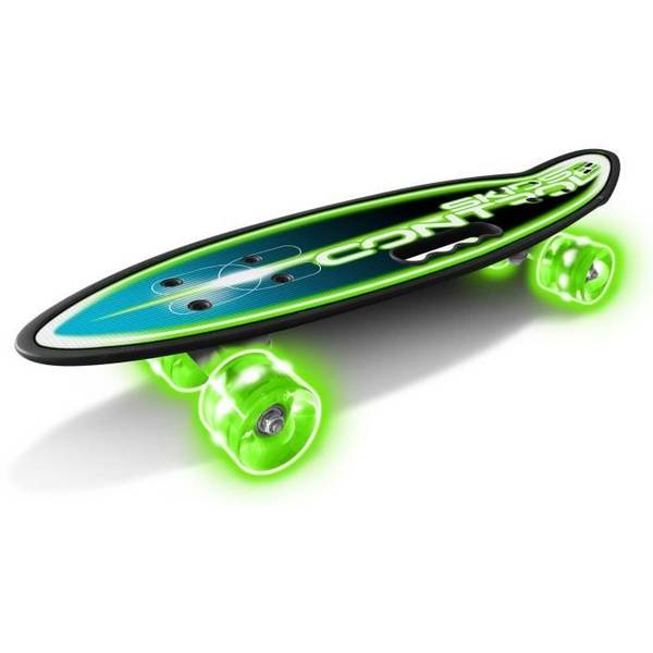 STAMP Skateboard 24 x 7 SKIDS CONTROL - Handvat en Verlichte Wielen