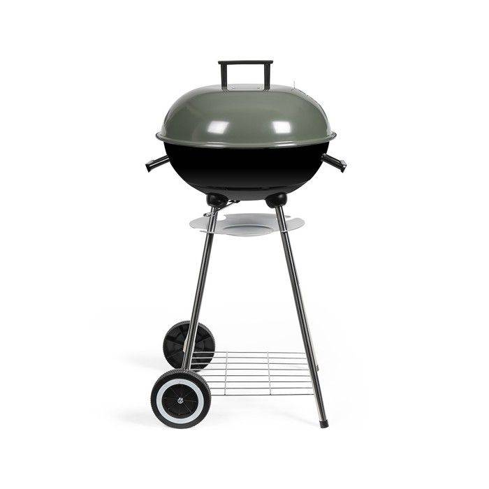 LIVOO Houtskoolbarbecue - DOC172K - 41 cm Kookoppervlak - Chroom Geplateerd Staal Grill-0