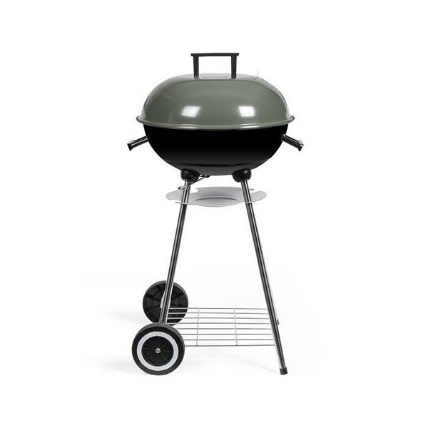 LIVOO Houtskoolbarbecue - DOC172K - 41 cm Kookoppervlak - Chroom Geplateerd Staal Grill