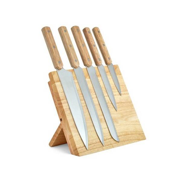 LIVOO Messenset - 5-delig - RVS - Magnetische Houder - MEC136