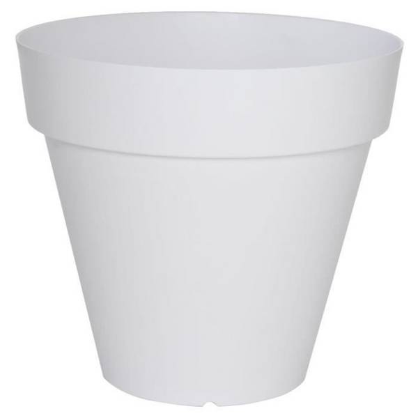 RIVIERA Bloempot - Soleilla rond - 49 x 45 cm - Wit
