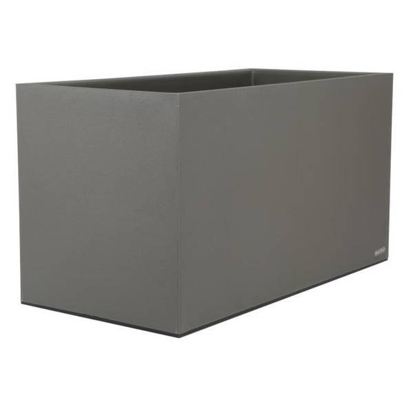 RIVIERA Bloembak - Graniet - 80 x 40 cm - Grijs