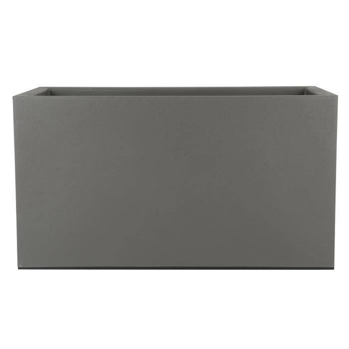 RIVIERA Bloembak - Graniet - 80 x 40 cm - Grijs-2