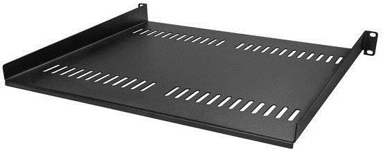 StarTech.com Geventileerde 1U Rackplank - 40,6 cm - Zwart - 1U-0