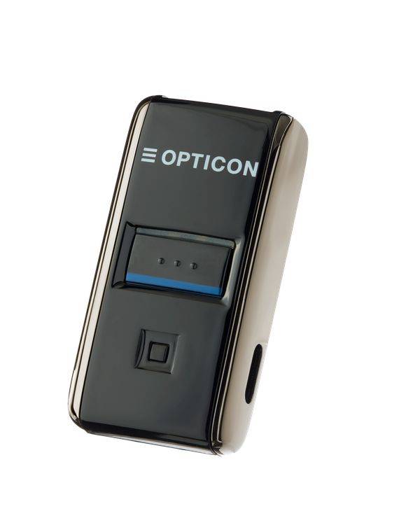 Opticon OPN-2500 Companion 1D Laser, BT, USB-C, iOS, Android, Windows, HID/SPP/VCP/MSD/CDC, Kabel, Draagriem, Zwart-3