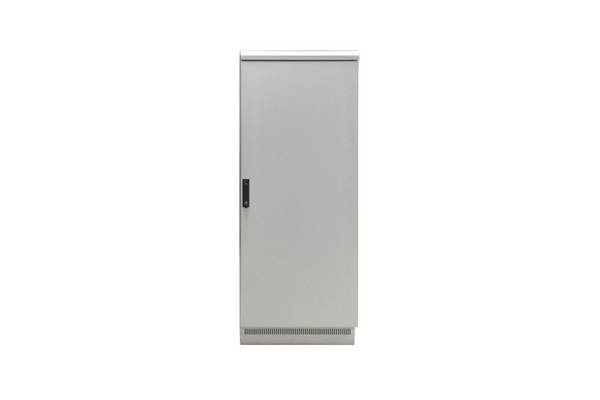 EFB 19" netwerkkast 42U 800x1000, IP55, voorgemonteerde voet, grijs (verzending via vrachtvervoerder)