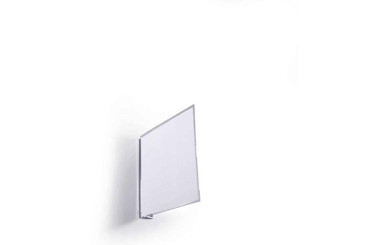 Duurzame 187119 bord- en informatiehouder Bordhouder van transparant plastic-0