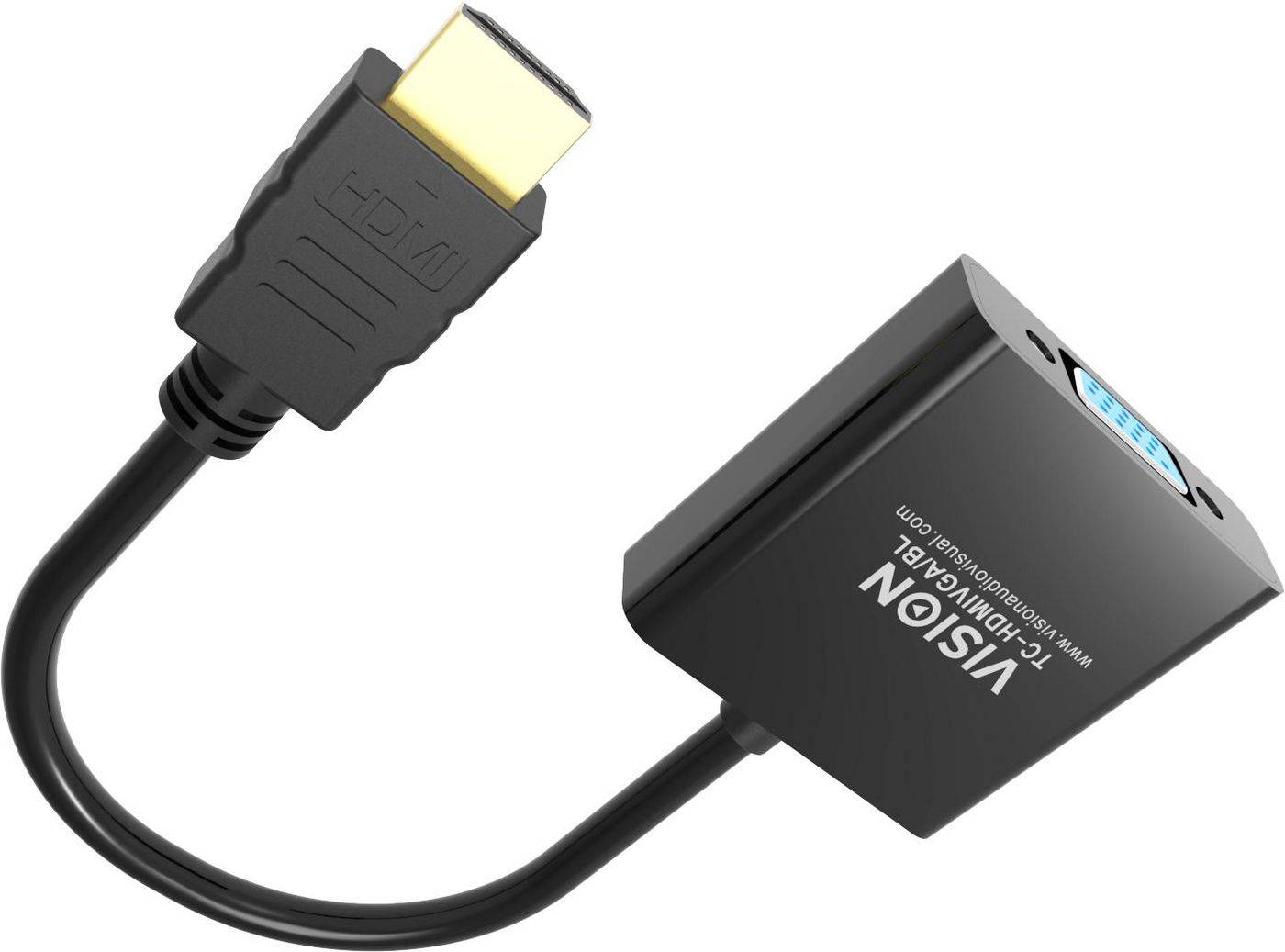 Symboolafbeelding voor Vision Professional zwarte HDMI naar VGA-adapter