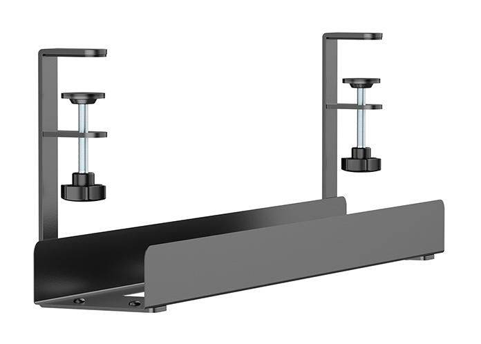 Neomounts ADS07-121BL, Kabelgoot voor tafel, Breedte 60 cm, Max. 5 kg, Klembevestiging, Universeel, -Zwart, Kabelgoot vo-5