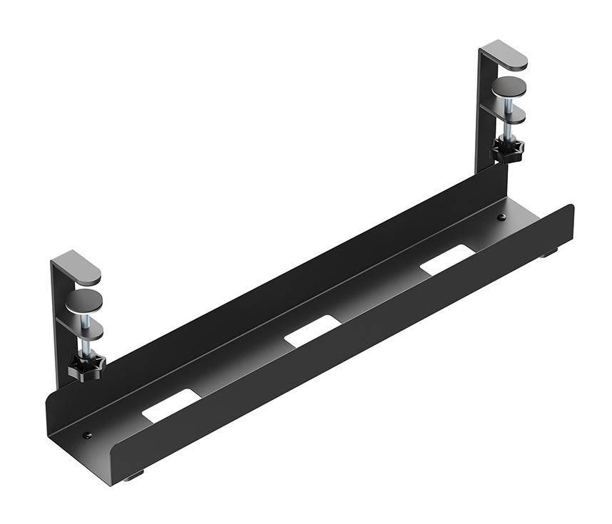 Symboolafbeelding voor Neomounts ADS07-121BL, Kabelgoot voor tafel, Breedte 60 cm, Max. 5 kg, Klembevestiging, Universeel, -Zwart, Kabelgoot vo