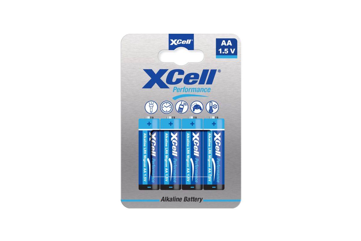 XCell 136150 draagbare batterij AA alkaline wegwerpbatterij
