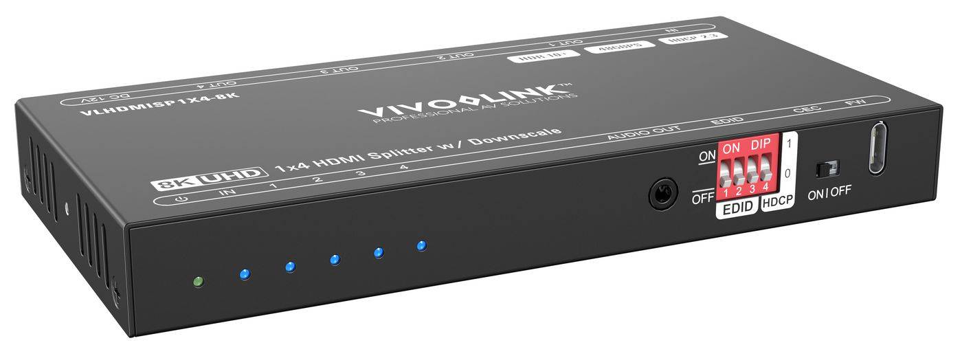 Vivolink HDMI-splitter 1x4 (8K@60Hz)-1