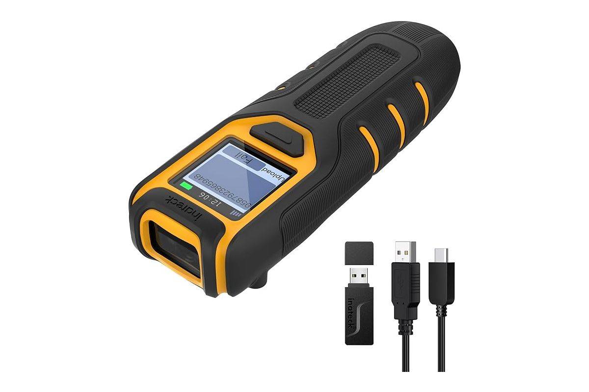 Inateck barcodescanner 49 zwart [N6036]-0
