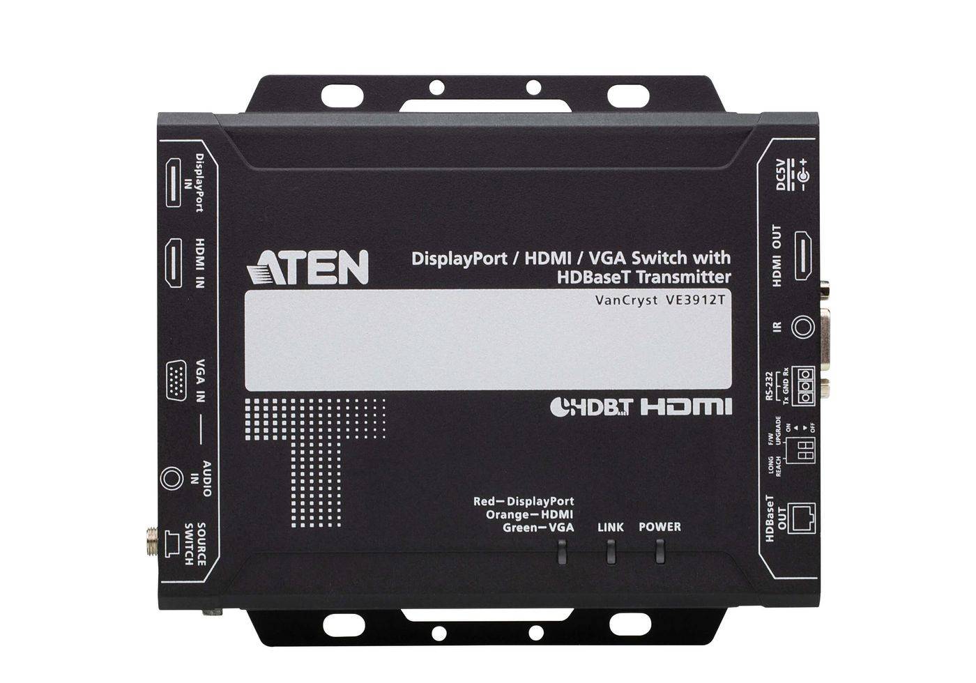 Symboolafbeelding voor Aten DisplayPort/HDMI/VGA-switch met HDBaseT-zender