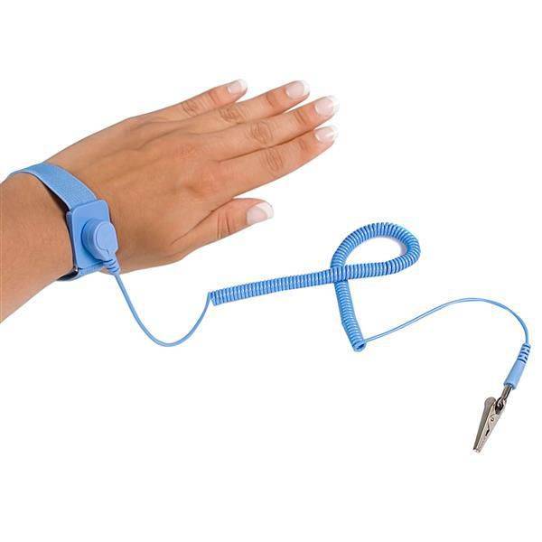 StarTech.com ESD antistatische polsband met aardingsdraad - Antistatische polsband - Antistatische polsband-1