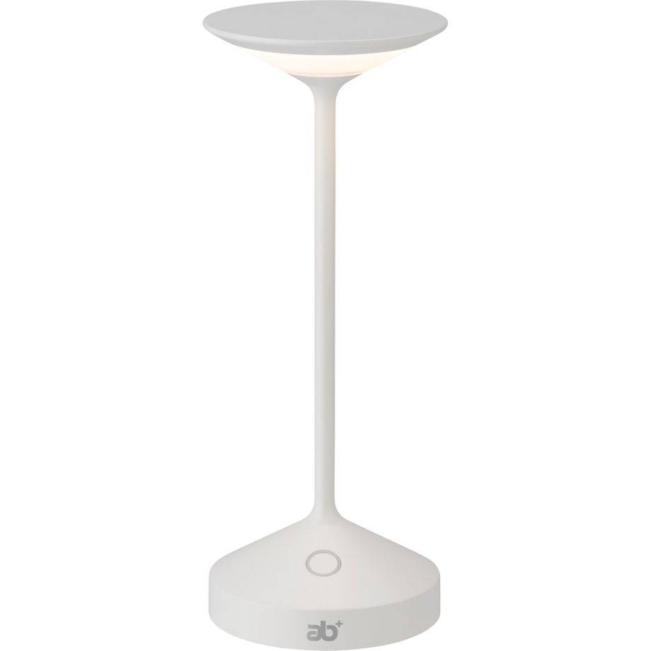 ab+ by Abert Tempo Mini draagbare tafellamp wit-0
