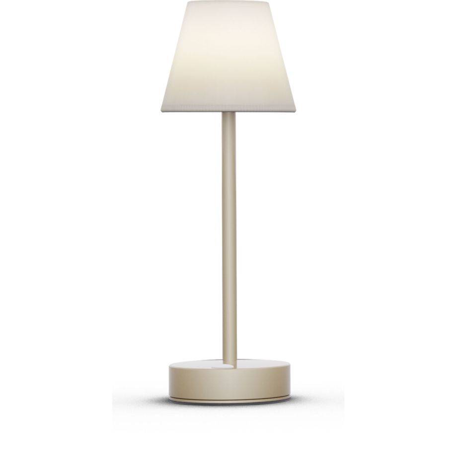 New Garden Lola Slim 30 oplaadbare tafellamp van messing-0