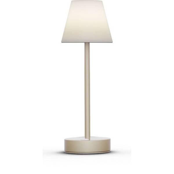 New Garden Lola Slim 30 oplaadbare tafellamp van messing