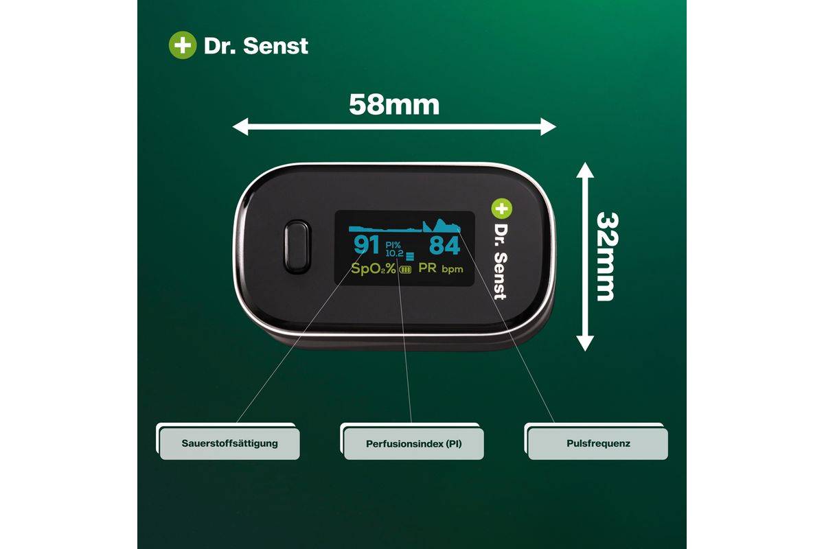 Dr. Senst pulsoximeter YK-80B-1