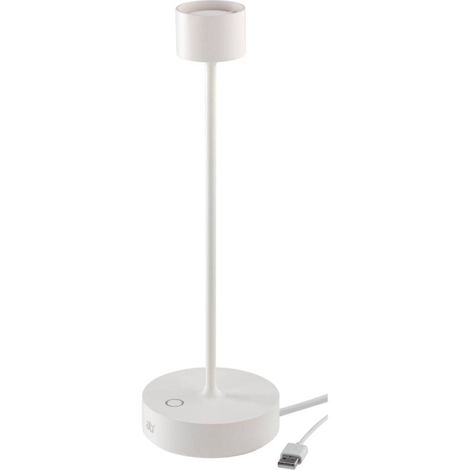 ab+ by Abert Saturno draagbare tafellamp wit-2