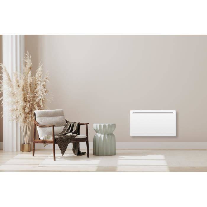 OCEANIC Rubis 1500W Keramische Droge Inertie Radiator - Gebogen Ontwerp - Wit - NF-0