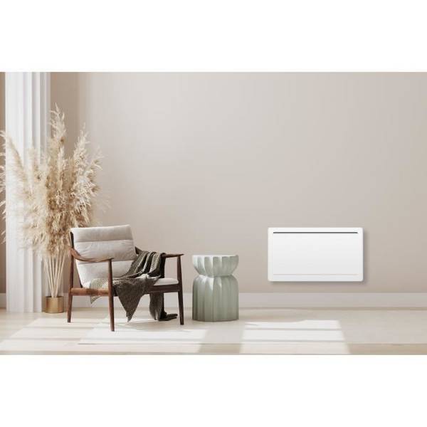 OCEANIC Rubis 1500W Keramische Droge Inertie Radiator - Gebogen Ontwerp - Wit - NF