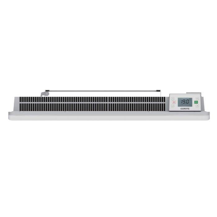 OCEANIC Rubis 1500W Keramische Droge Inertie Radiator - Gebogen Ontwerp - Wit - NF-4