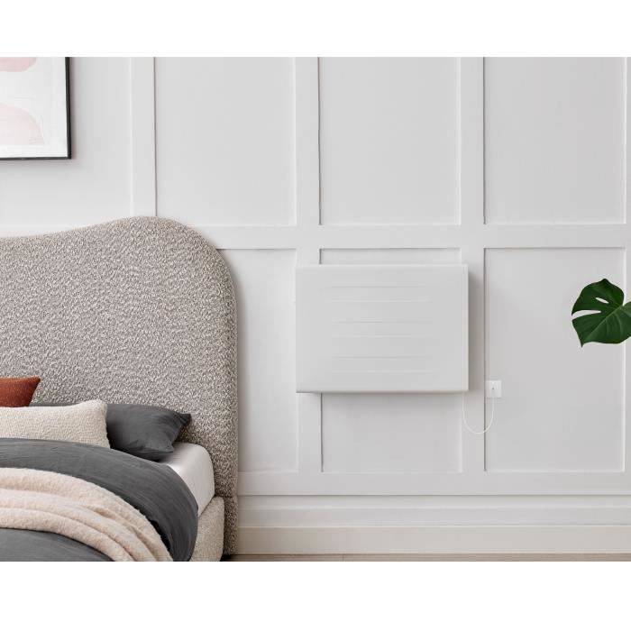 OCEANIC Vaste Elektrische Radiator - Dubbele Verwarmingskern - 1000W - Matte Wit-4