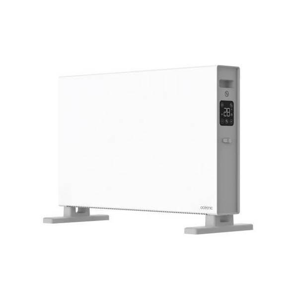 OCEANIC Mobiele Elektrische Convectorkachel - 2000W - 2 Vermogensinstellingen - Matte Wit