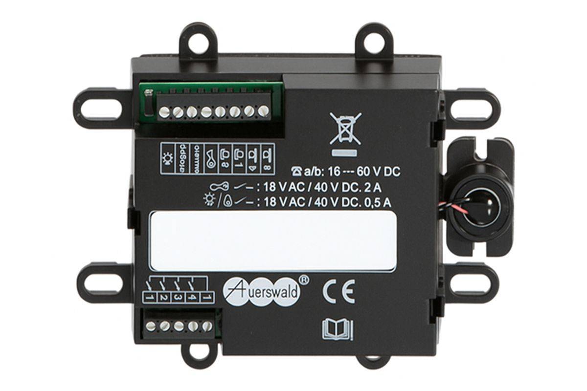 Auerswald TFS-Universal plus 2 intercomsystemen Zwart-0