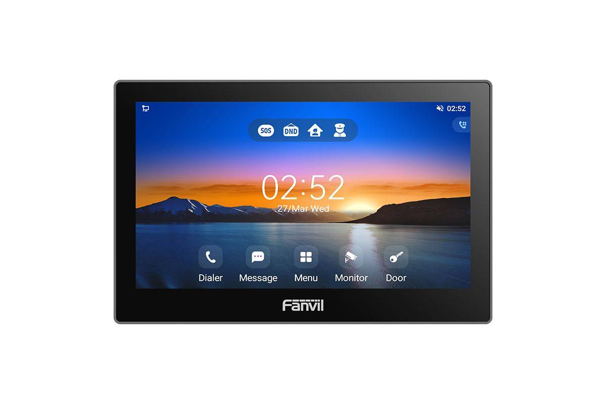 Fanvil i505W intercomsysteem 17,8 cm (7") zwart-0